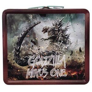NEW Godzilla Minus One Tin Titans Lunch Box w/Thermos